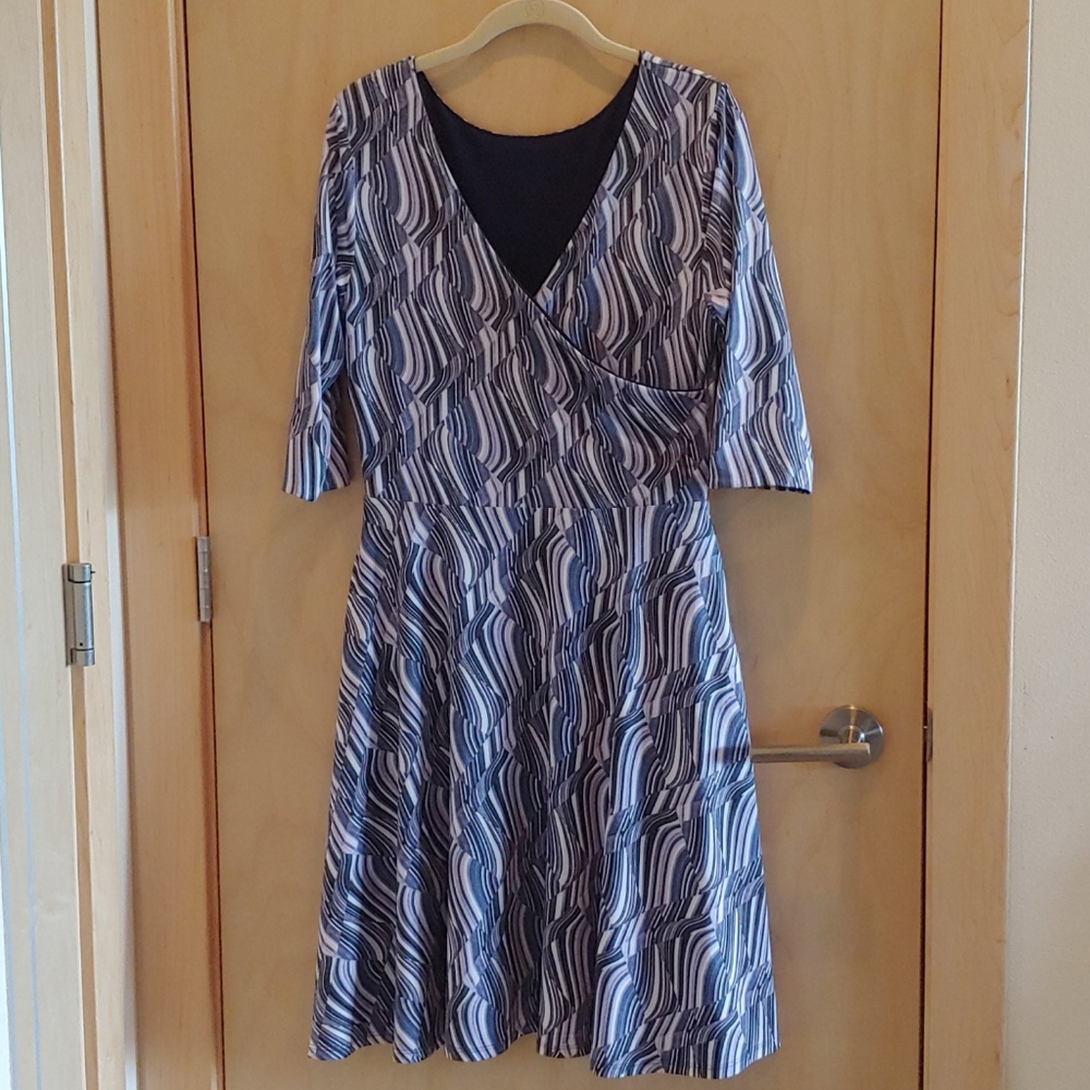 Betabrand reversible travel dress